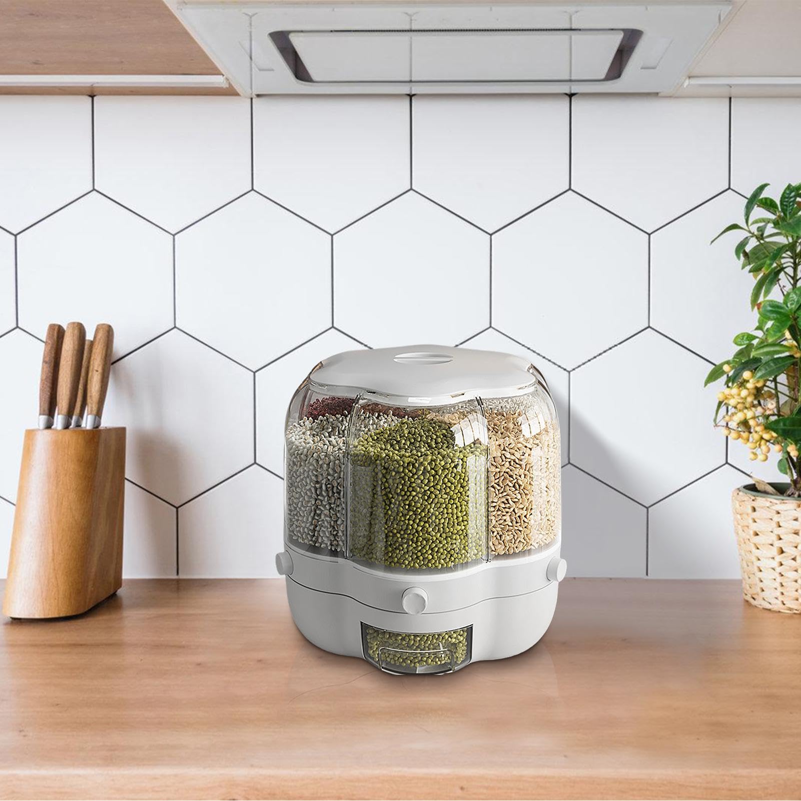 Contenedores de almacenamiento de cocina, contenedor de almacenamiento de