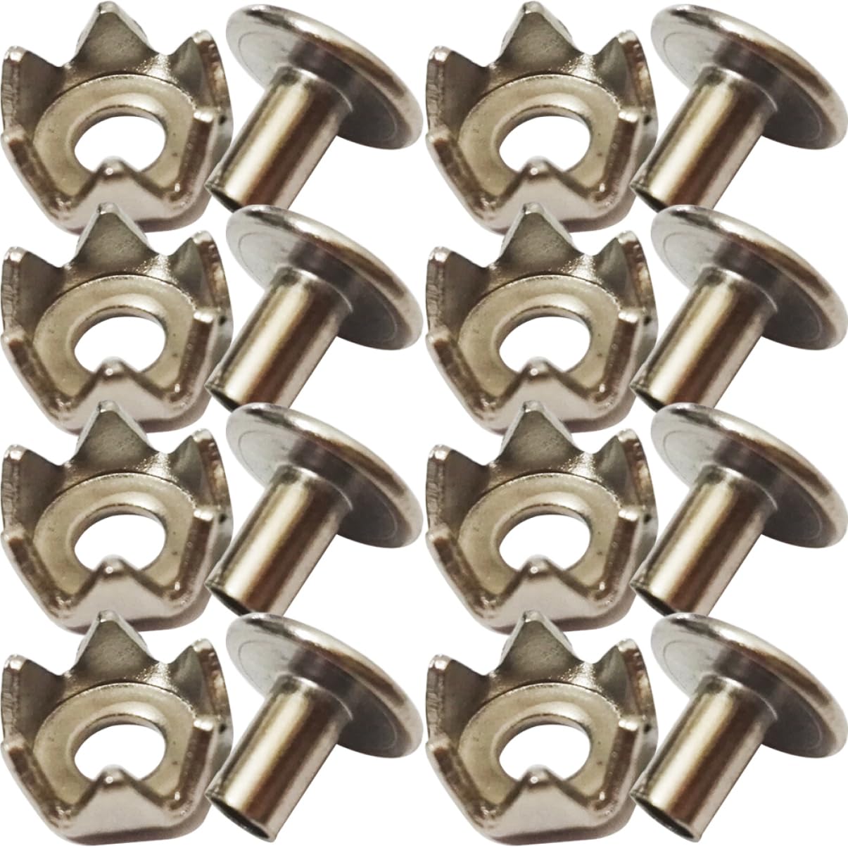 Ipetboom Winter Ready 100pcs Ice Cleats for Boots Skid Proof Shoe Nails Versatile for Outdoor Use