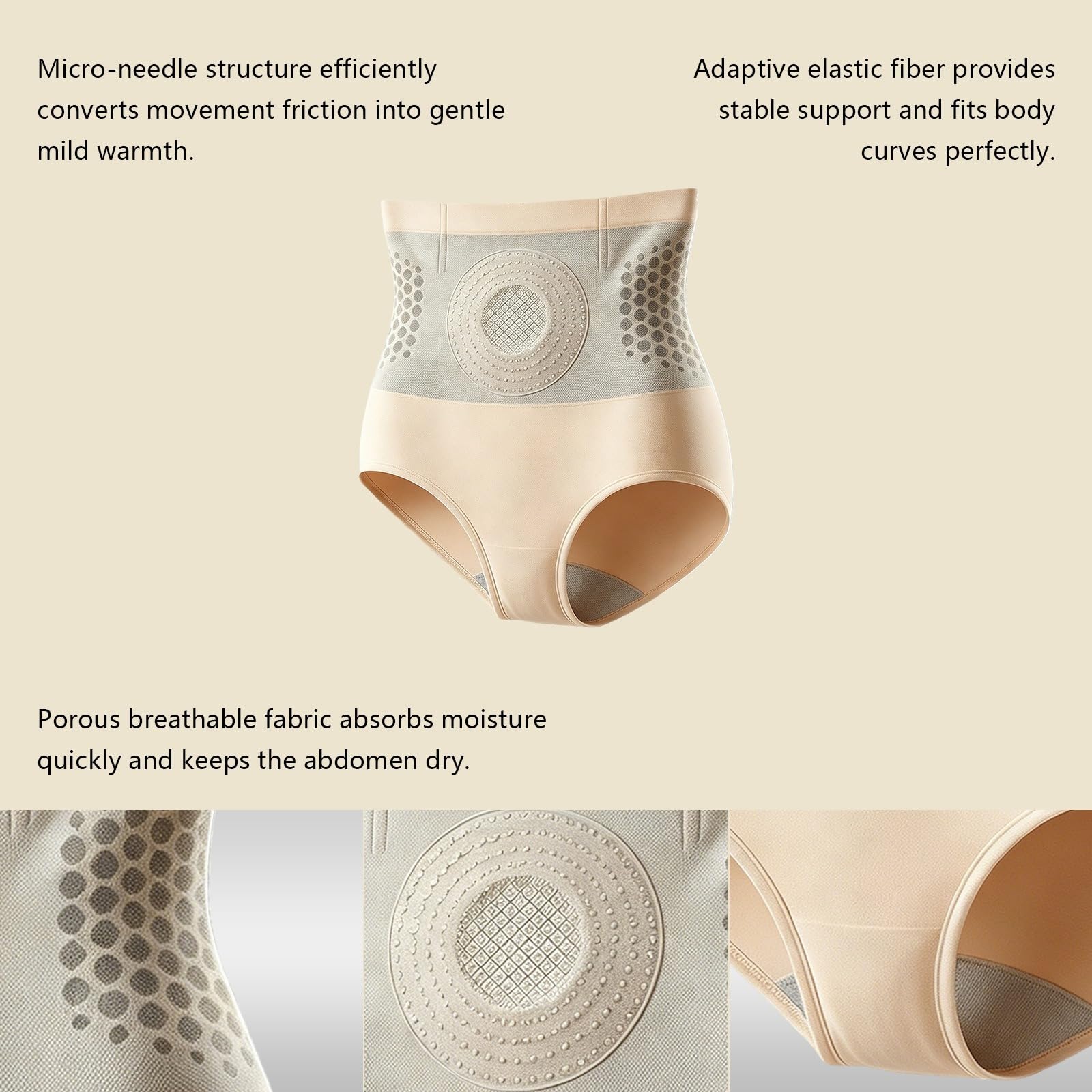 Short Sculptant Thermogénico Quemador de grasa 4 en 1 Micro Particle Sculpting Short Vainant Femme Vientre Plano Ropa interior Adelgazante sin costuras en la cintura