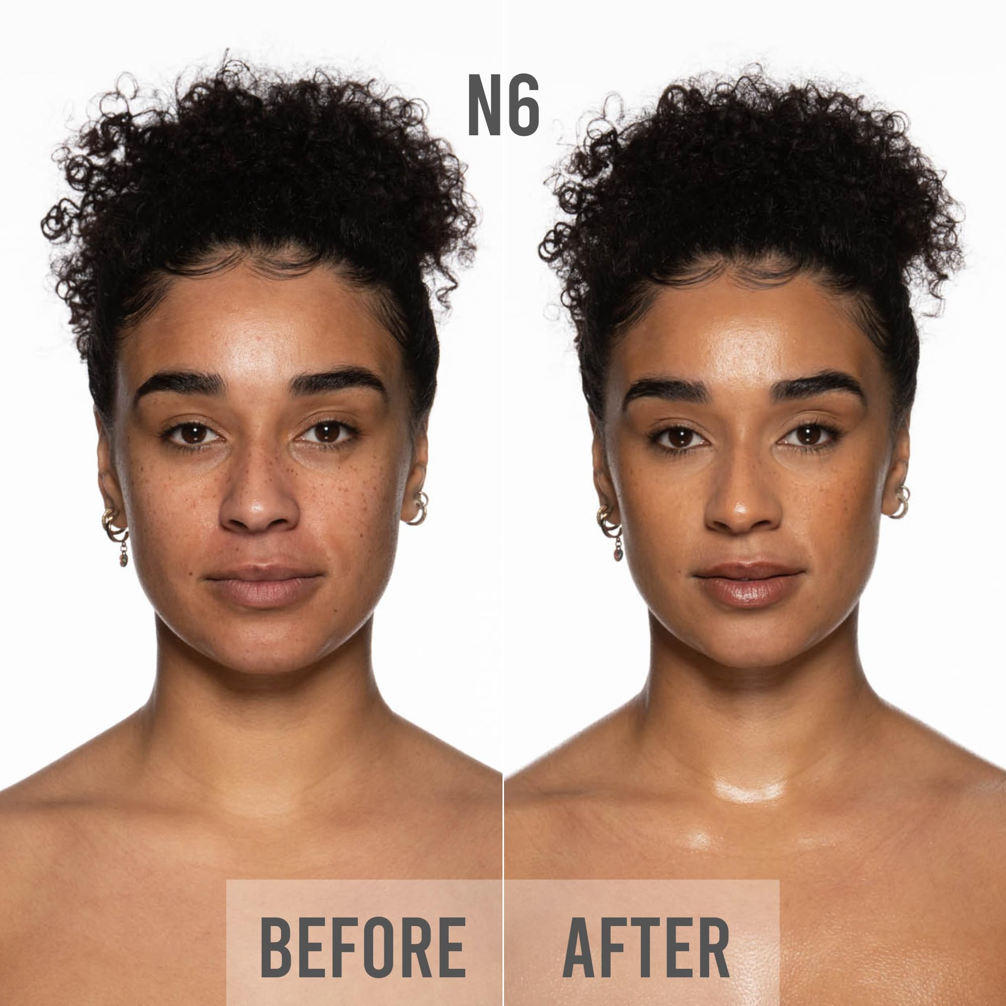 BPerfect Chroma Cover Luminous Foundation - Radiant Filter Finish, Buildable Coverage - Shade 21 - N6 Medium-Deep Neutral Golden Tan - Image 2