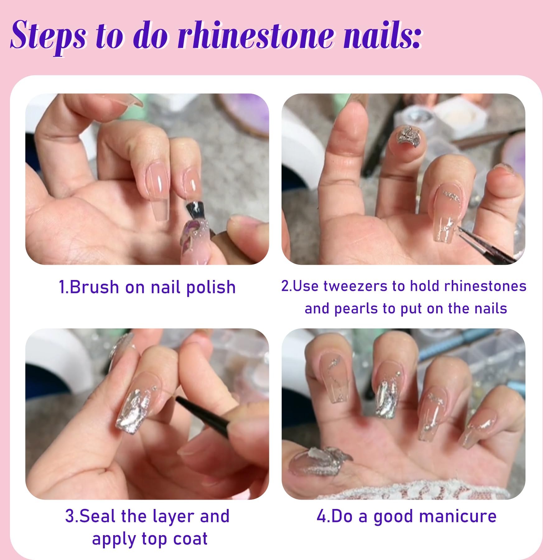 ネイルンページ Amazon | Chisafly ネイルパーツ チェーン ネイル チェーン