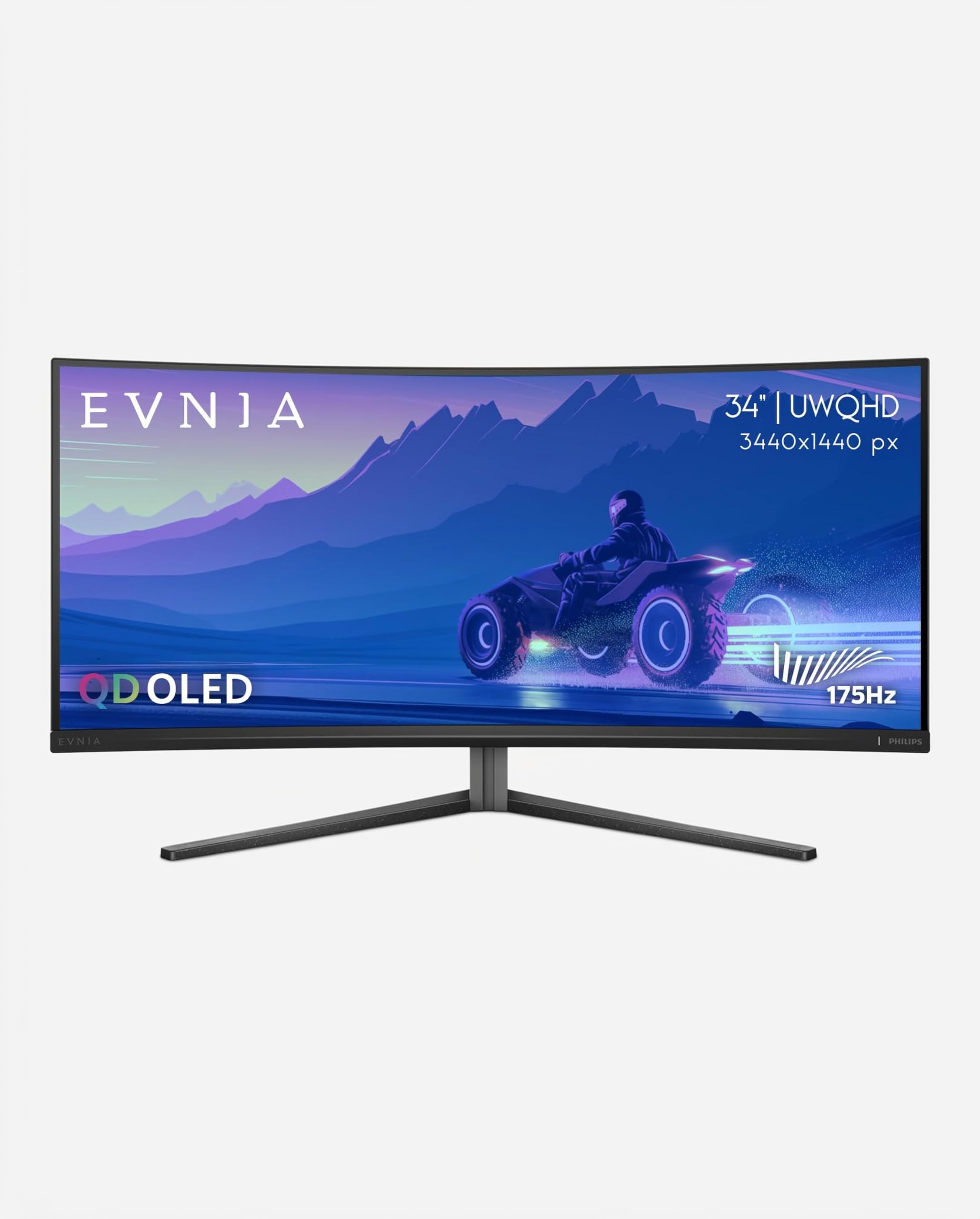 Amazon.com: Philips Evnia 34M2C6500 QD OLED Curved Gaming Monitor
