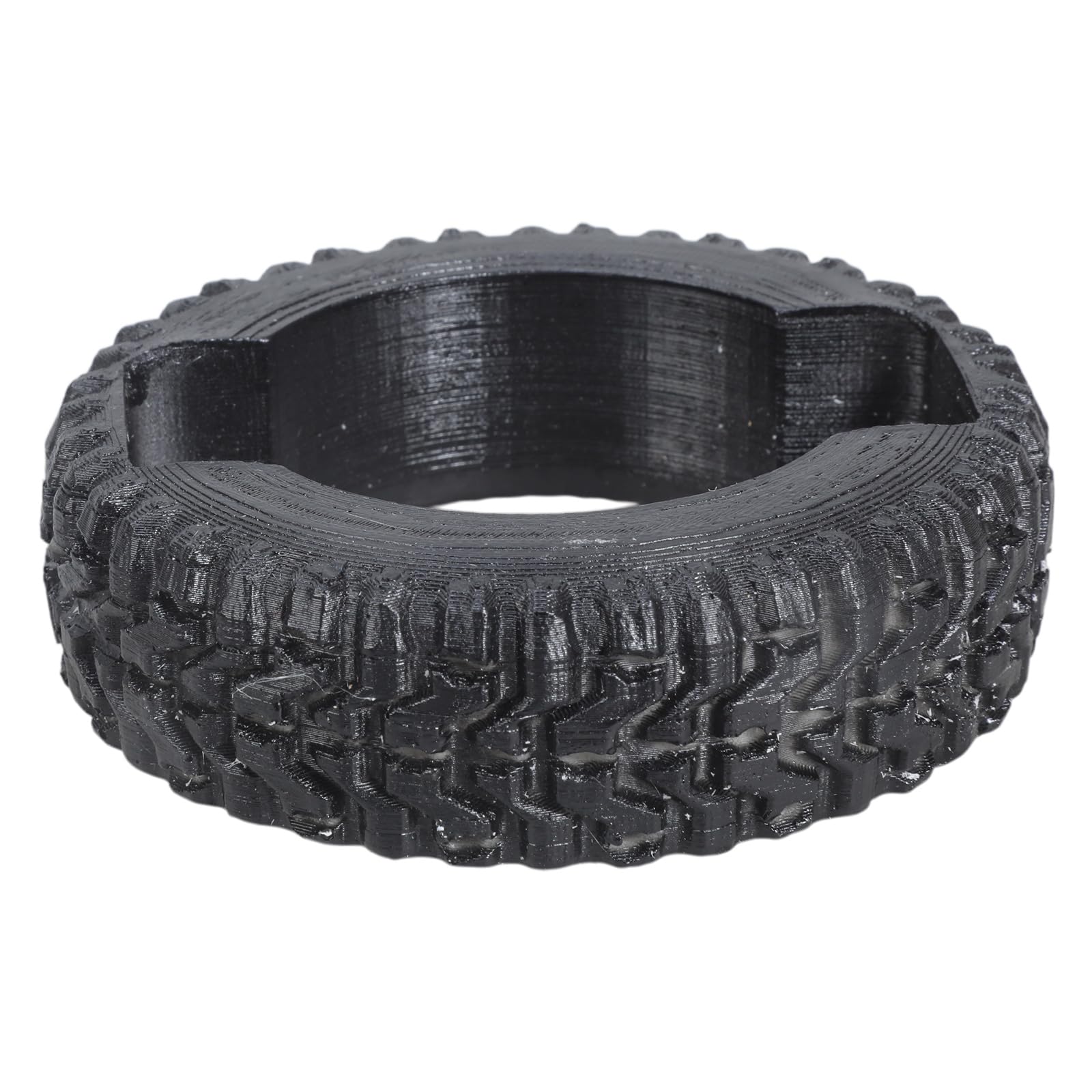 Yhplxyuus Creative Tire Shaped Business Card Organizer Portable Resin Tire Business Card Display Holders for Trade Shows Unique Storage Holder