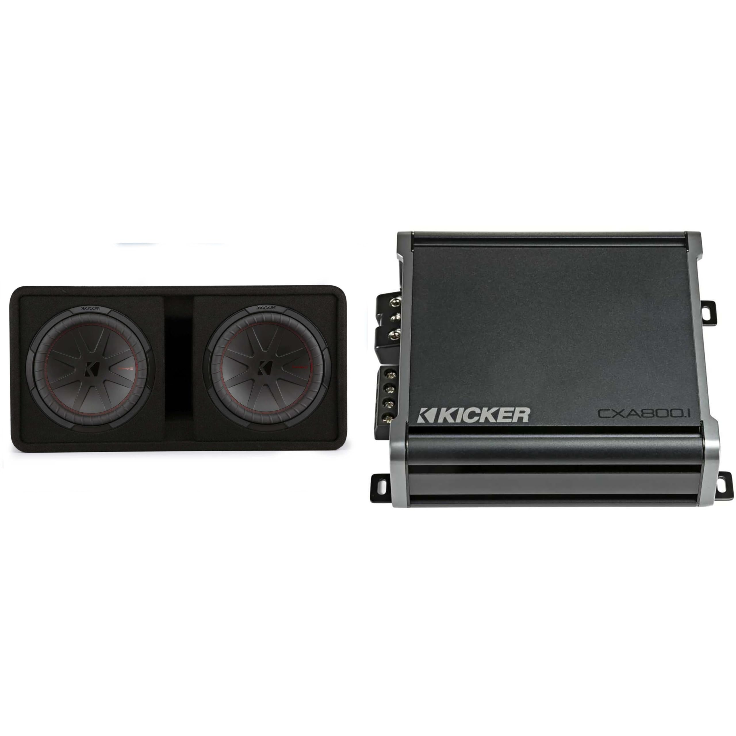 Amazon.com: Kicker Comp R 12 Inch Dual Subwoofer in Vented
