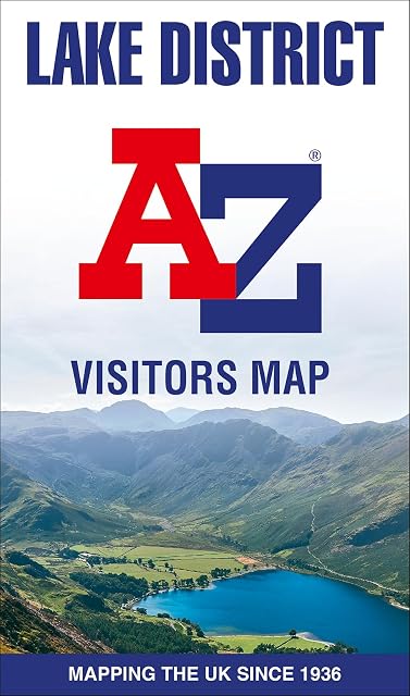 Portada de Lake District A-z Visitors Map