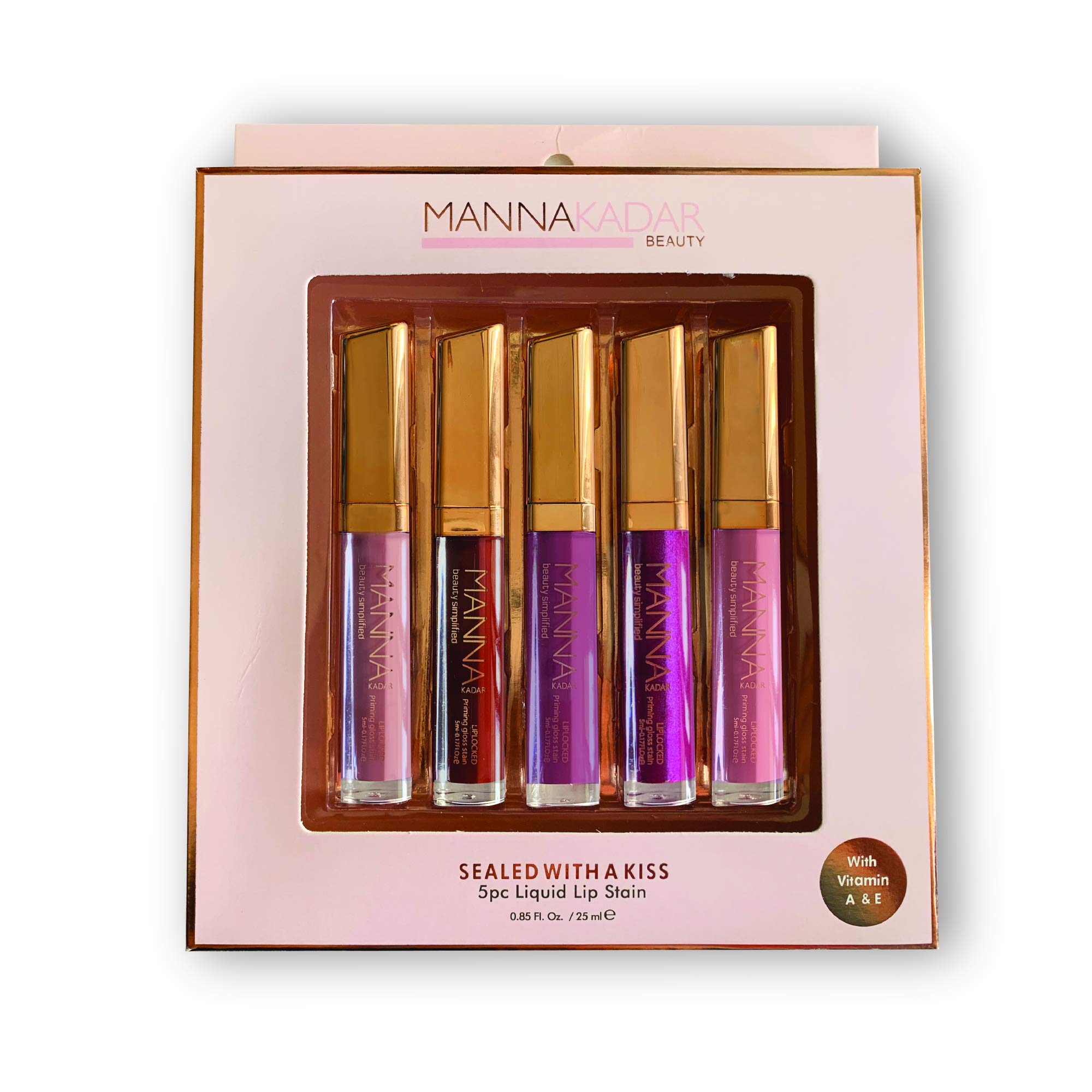Manna KadarNight on the Town 5pc Lip Locked Stain Set