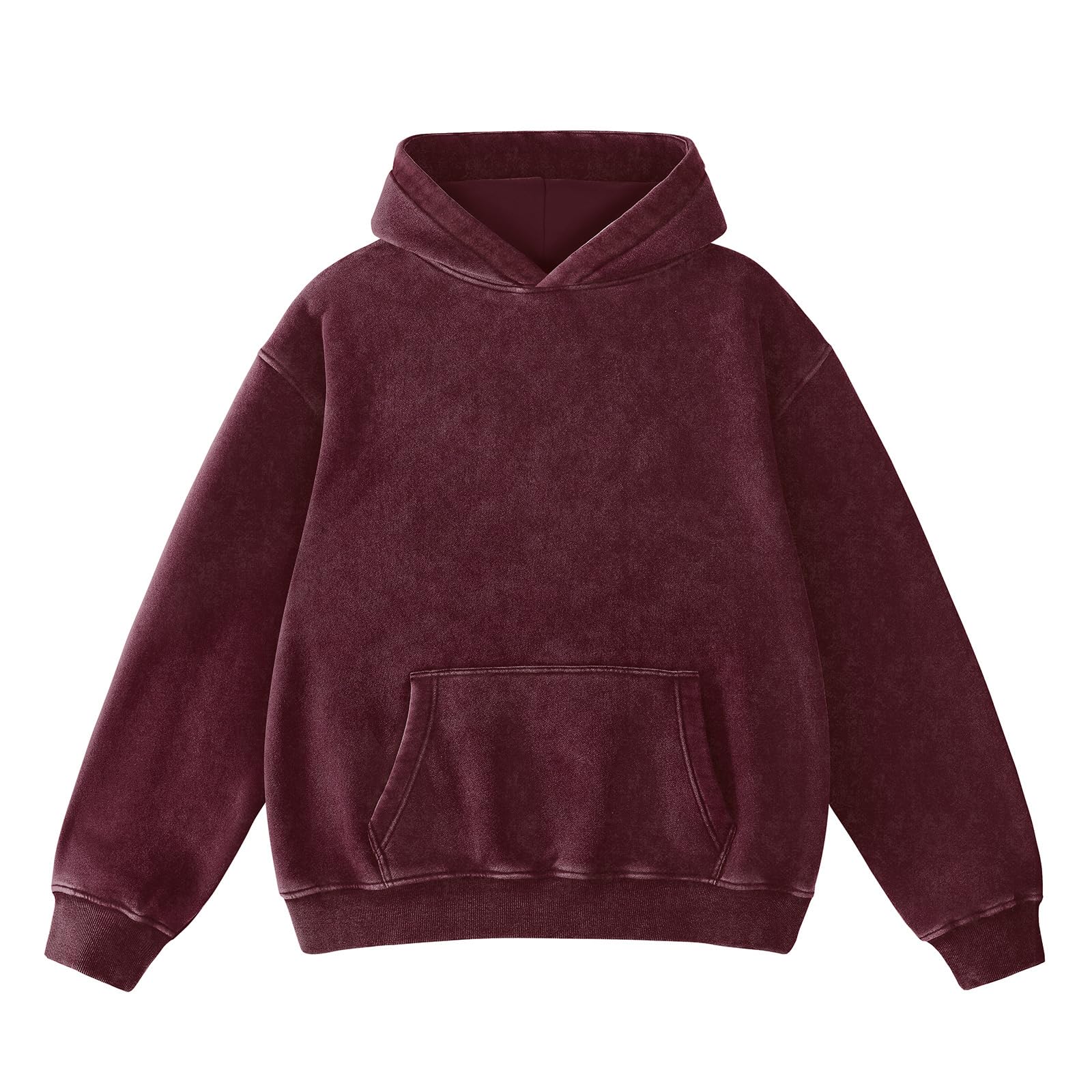Dnzzs Acid Wash Hoodie for Women