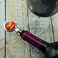Vista 3 de Wonder Woman Wonder Mom Logo Tapón para botella de vino