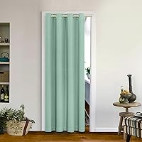 Vista 9 de MYSKY HOME - Cortinas opacas amarillas para sala de estar y dormitorio, cortinas de 84 pulgadas de largo, con ojales, cortinas de oscurecimiento