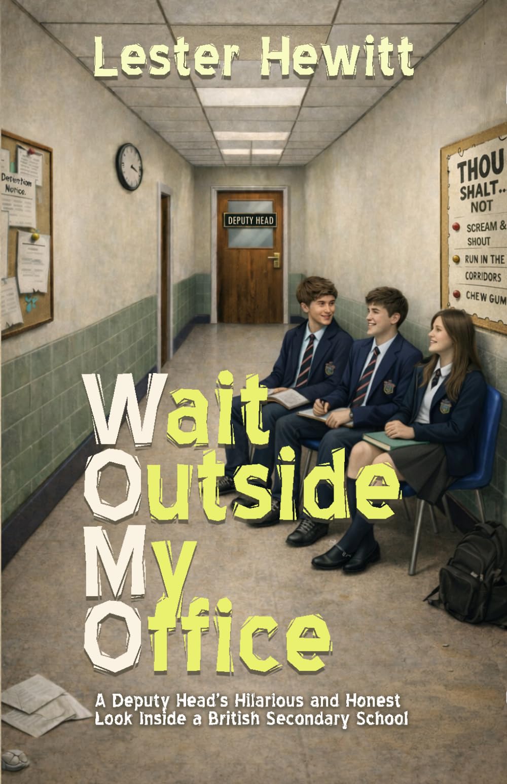 WOMO: Wait Outside My Office: A Humorous Fictional Memoir of School Life from a Deputy Headteacher