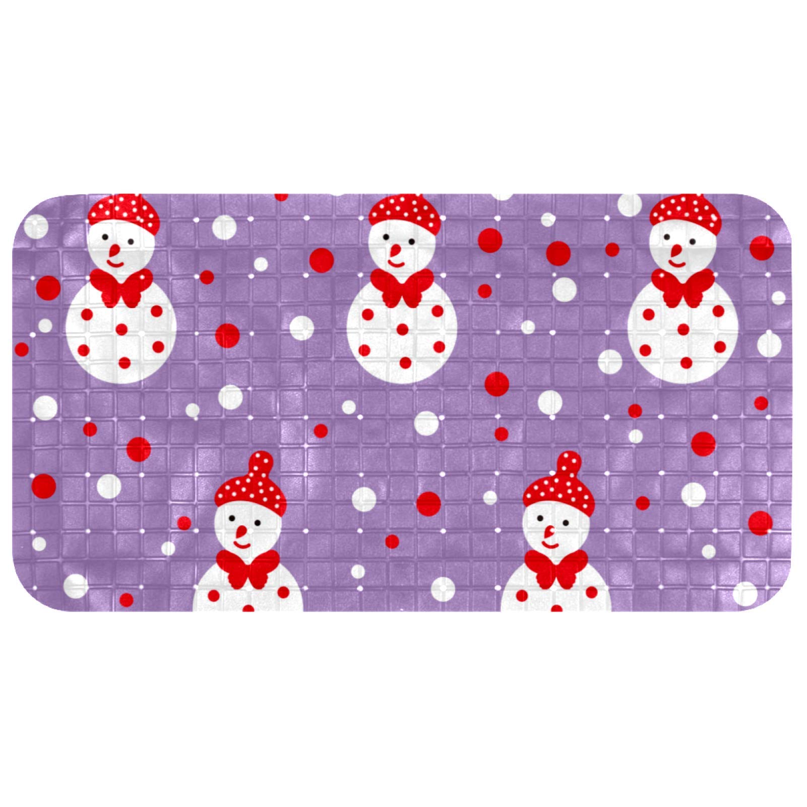 Tapis de bain bébé Bennigiry antidérapant PVC sans phtalate pour baignoire enfant 37 x 68 cm
