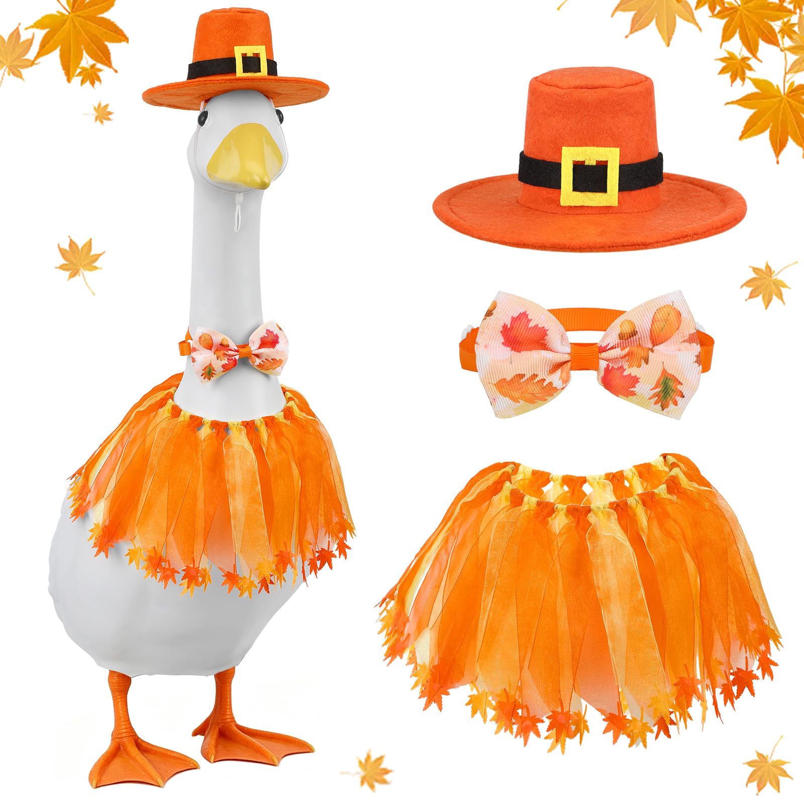 Fall Porch Goose Outfits Thanksgiving 17-23 Inch