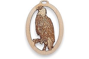 Eagle Ornament: Cherish the Spirit of Freedom and Embrace Americana Pride This Christmas!