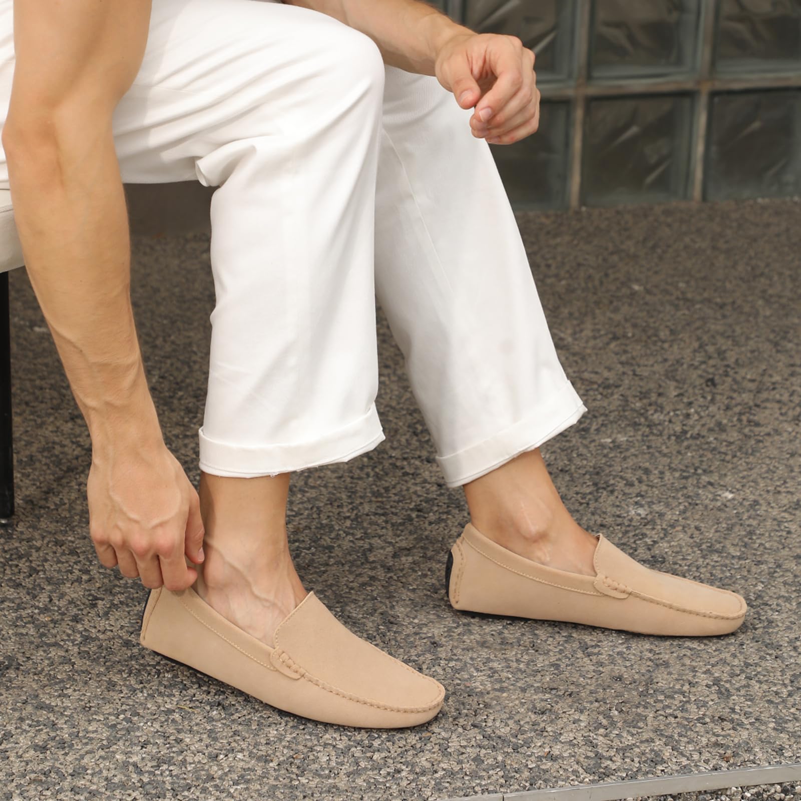 Go Tour Herren Penny Loafers Mokassin
