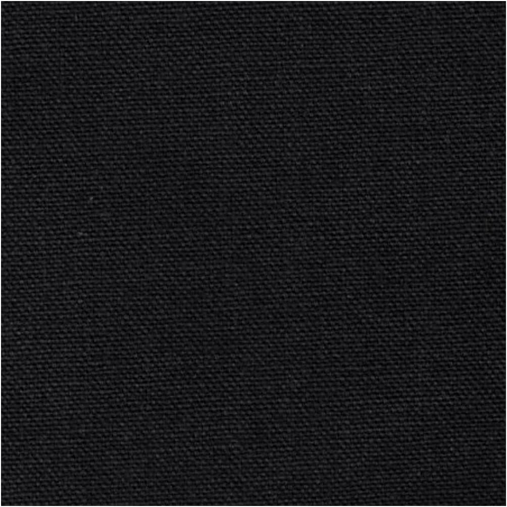 Black Canvas Fabric by The Yard -9/10 oz 58/60 wide