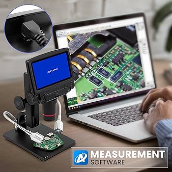 Andonstar ADSM301 5インチHDMI 1080Pデジタル顕微鏡 Amazon.com : Andonstar ADSM301 5 inch Screen 1080P HDMI/AV