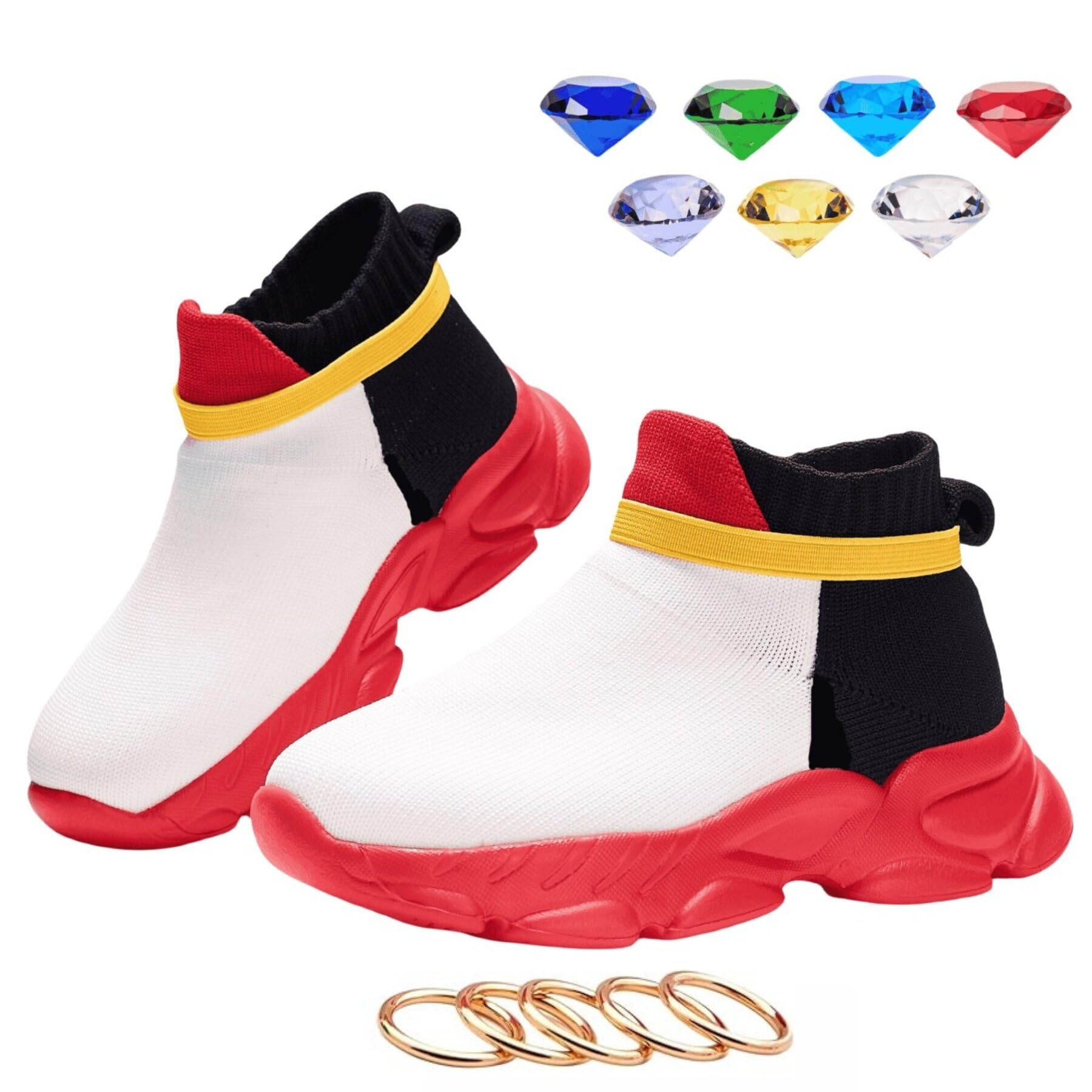 Scarpe Sportive per Bambini Scarpe da Ginnastica da Interno Sneakers con Suola Antiscivolo Scarpe da Ginnastica