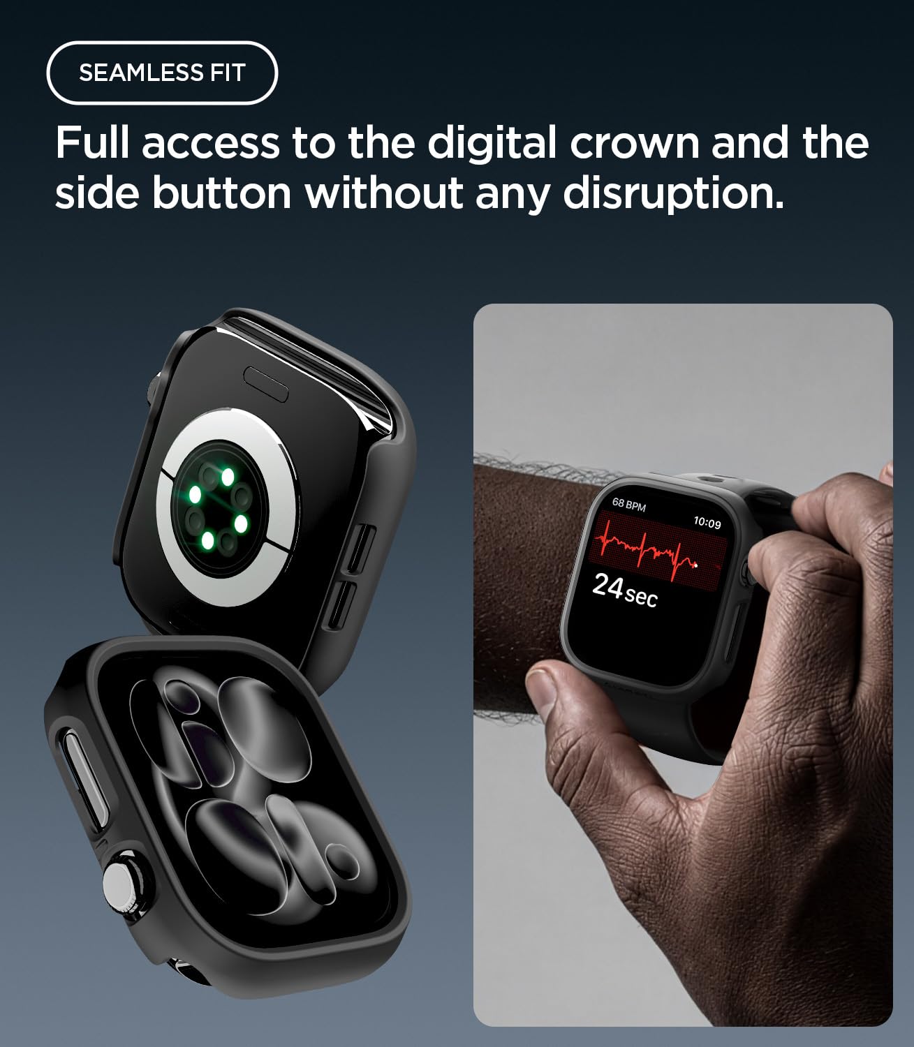 Spigen Thin Fit Case for Apple Watch Series 12 -7