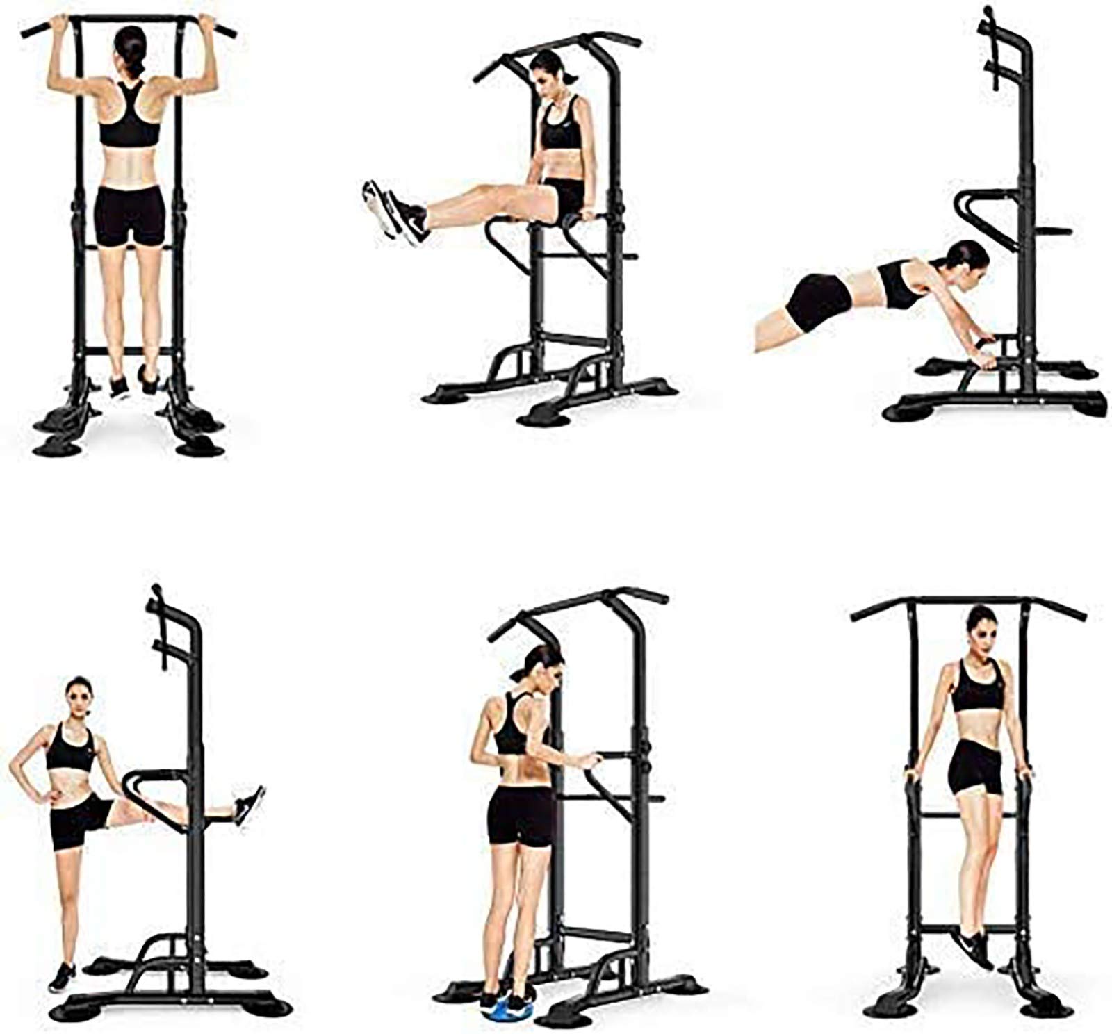 Squat Rack Pull-Up Barre Orizzontali per Uso Domestico Barre Parallele Singole per Uso Domestico per Interni Boom per Bambini Sport a Polo Singolo A