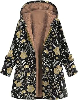 Western Fur Coat Spring Savings !Mens Sherpa Aztec Jacket,Hooded