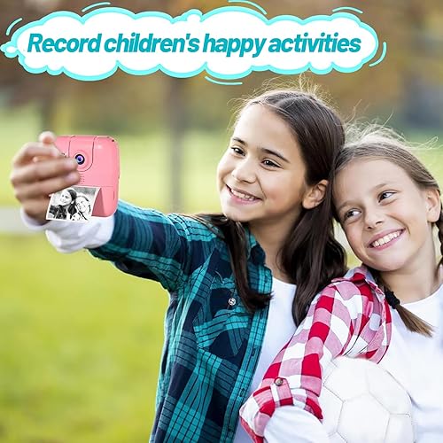 Miniatura 9 de 9 rollos de papel de repuesto para cámara instantánea para niños, papel térmico para impresora fotográfica, papel de repuesto de cámara instantánea