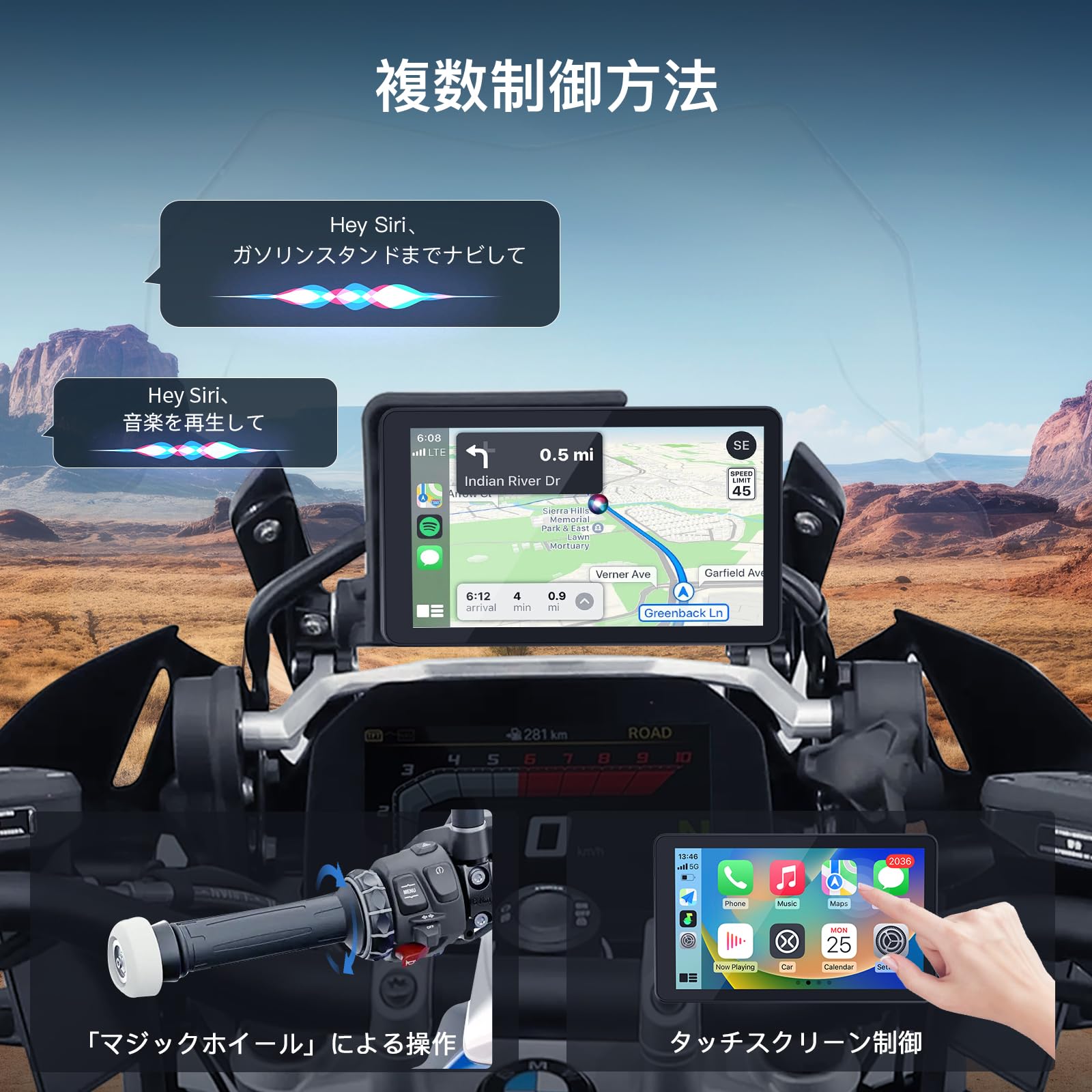 Amazon.co.jp: CARABC DB601 6インチタッチスクリーン（BMWモーター