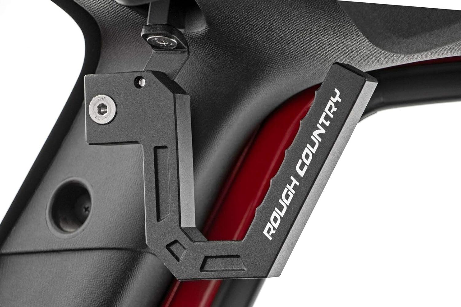 Rough Country Aluminum Grab Handle Kit for 2007-2018 Jeep Wrangler JK - 6509, Front/Rear