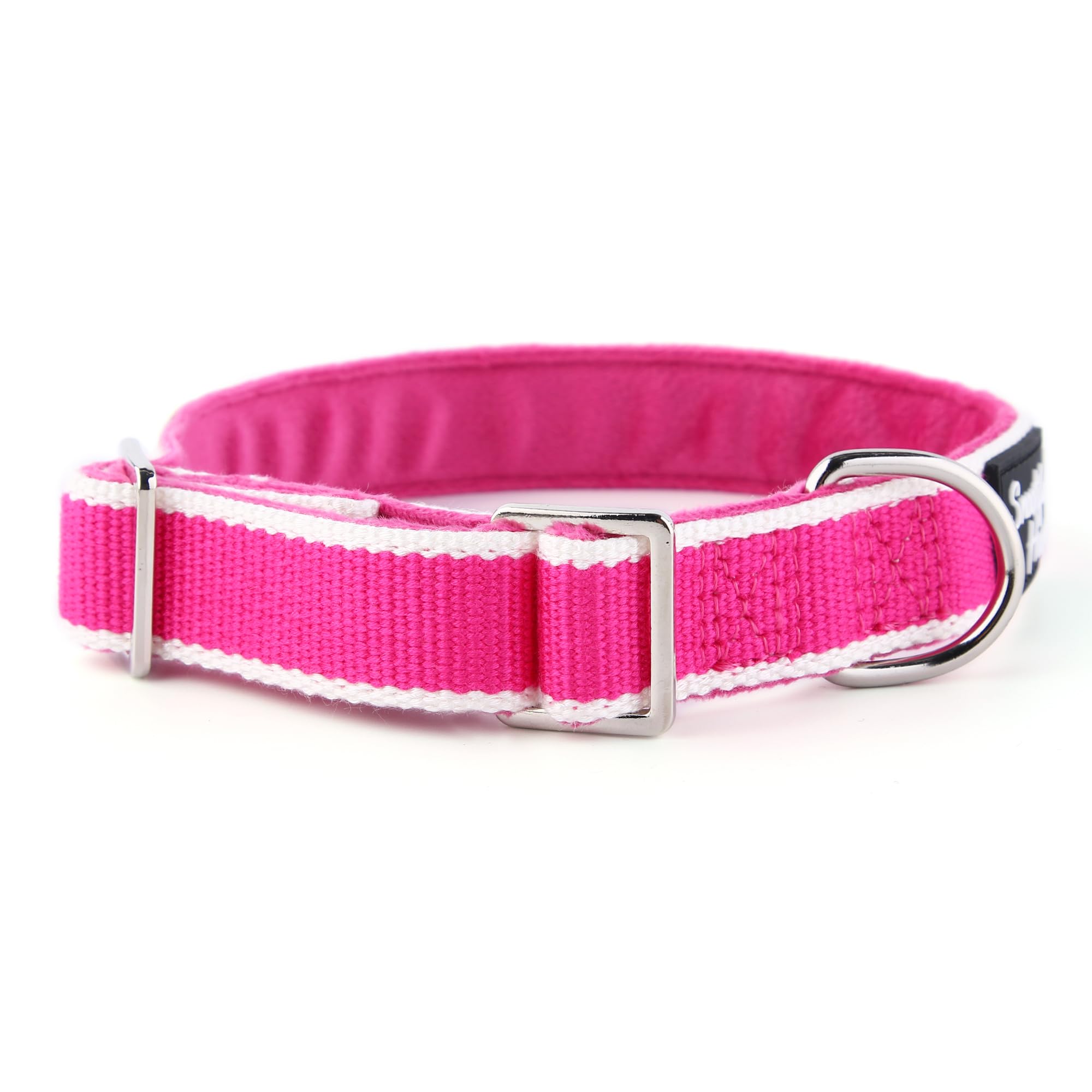 Snootiful Hound Buckleless Dog House Collar, Organic Bamboo & Soft Velvet Lining, Greyhound/Whippet House Collar - Image 3