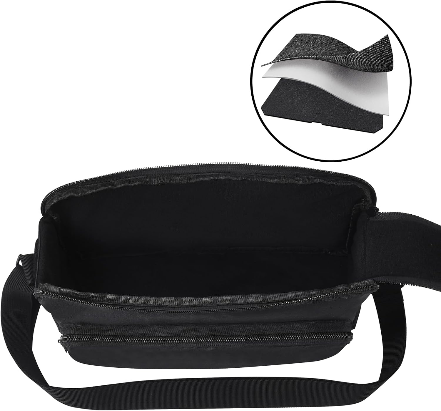 Travel Carrying Case Cover Bag for Bose SoundLink Max Portable Speaker,Protective Tote Bag for Anker Soundcore Motion X600 Portable Bluetooth Speaker(Black)