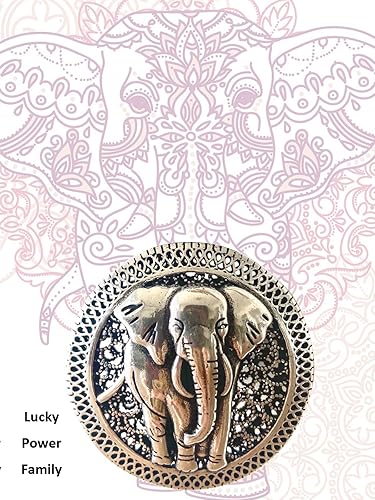 Miniatura 2 de Collar con colgante de animales de la suerte tridimensionales chapado en plata de ley hecho a mano, elefante de la suerte, zorro de la suerte, Pixiu