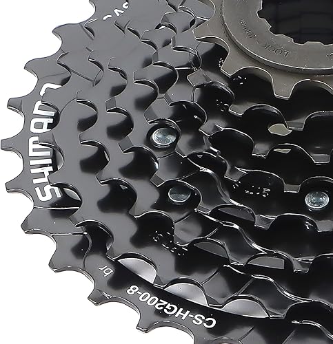 Miniatura 2 de Hycline 78 Piñón de la bici del casete CS-HG200 de la bici de la velocidad, 12-32 dientes