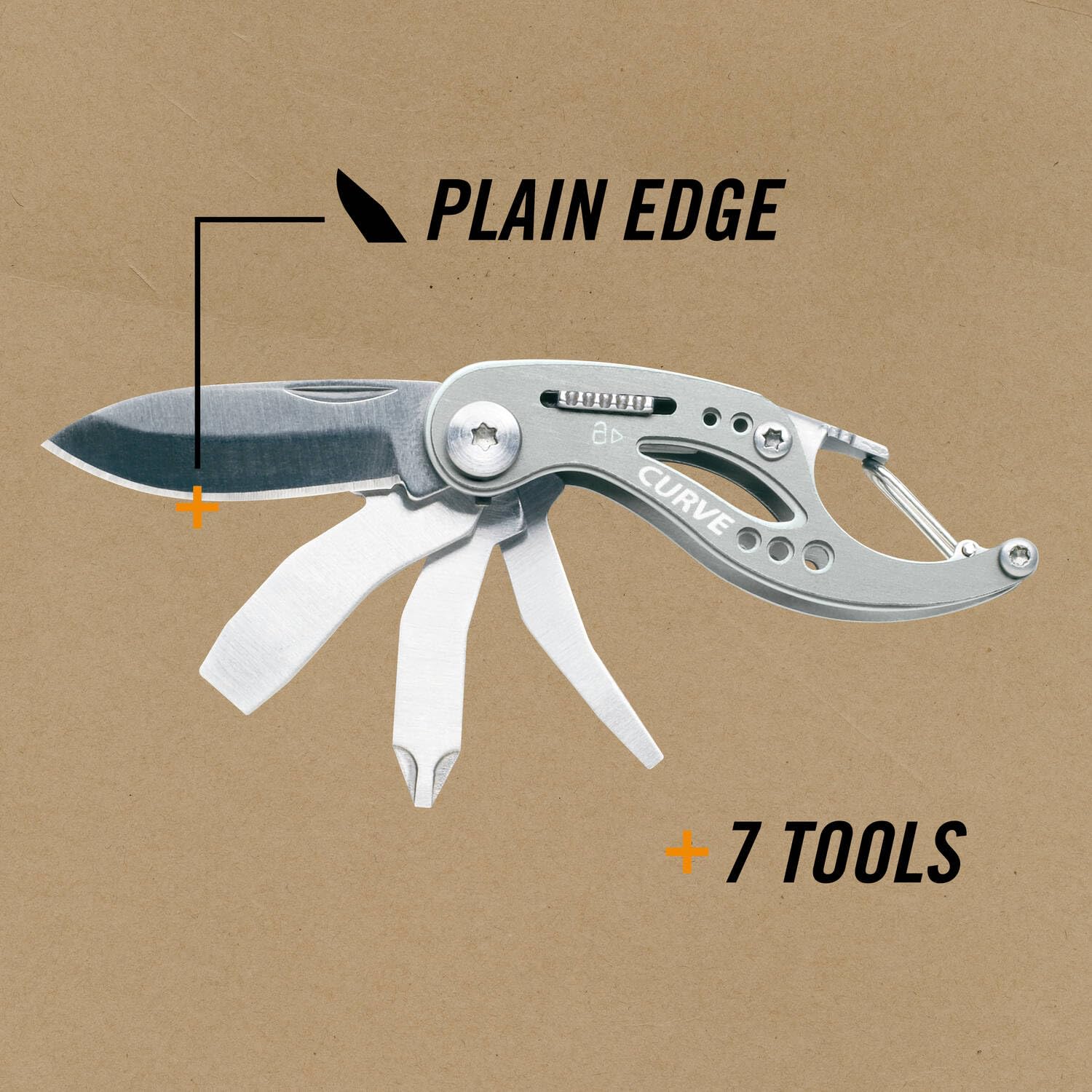 Amazon | GERBER ツールナイフ G0116 カーブ | Gerber | マルチツール