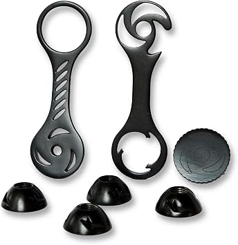 NutLock Bike Wheel Locks Front and Rear Security Axle Nut and Wrench