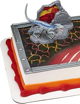 Jurassic World Fallen Kingdom Ensemble De Decoration De Gateaux Amazon Fr Cuisine Et Maison