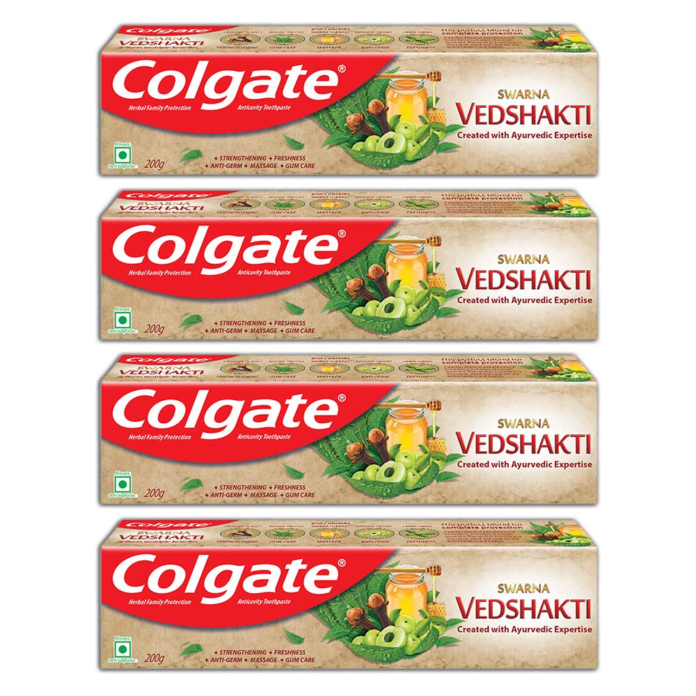 See full amazon price history chart for Colgate Swarna Vedshakti Toothpaste - 200 g (Pack of 4) Colgate Swarna Vedshakti Toothpaste - 200 g (Pack of 4) (B07BNJ4RL7) Amazon Price History, Amazon Price Tracker
