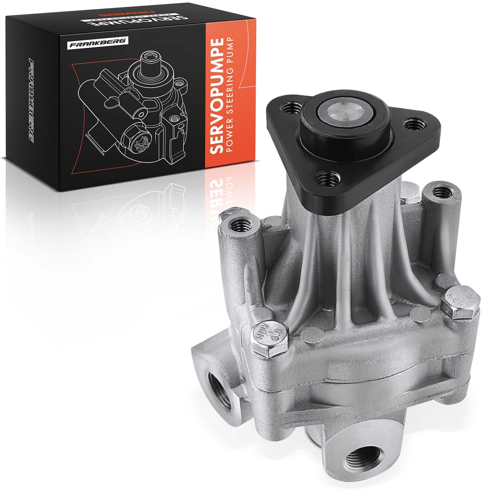 Frankberg Servopumpe Hydraulikpumpe Lenkung Kompatibel mit A4 8D2 8D5 B5 1.6L-2.8L 1994-2001 A6 4A 4B C4 C5 2.8L-4.2L 1994-2005 A8 4D2 4D8 2.8L-6.0L 1994-2002 Benzin Replace #8D0145155R