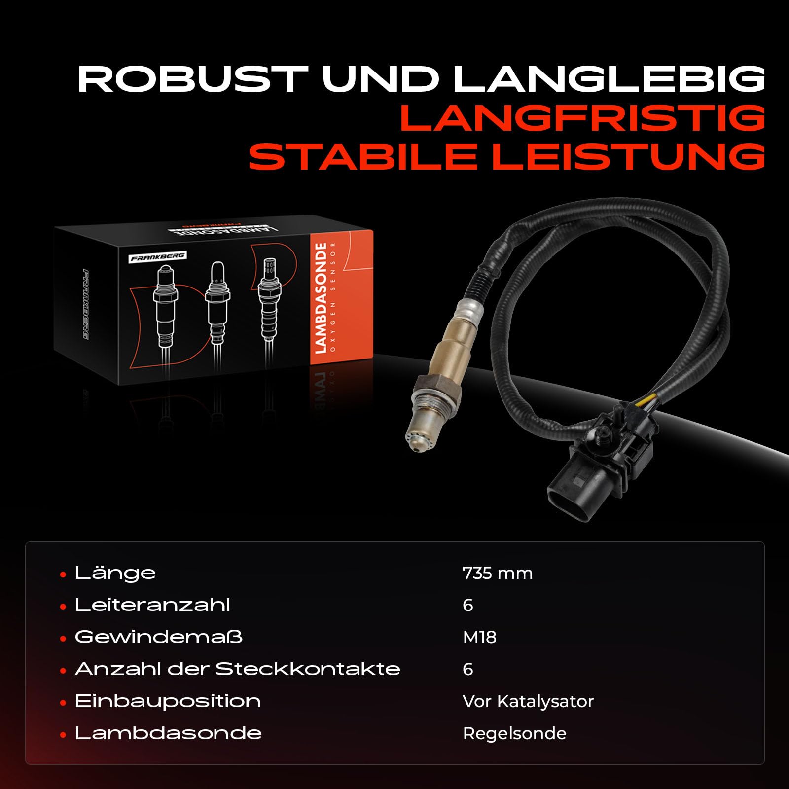Lambdasonde Regelsonde für 147 156 Daily SX4 1.9L 2.3L 3.0L 2004-2018 55188205