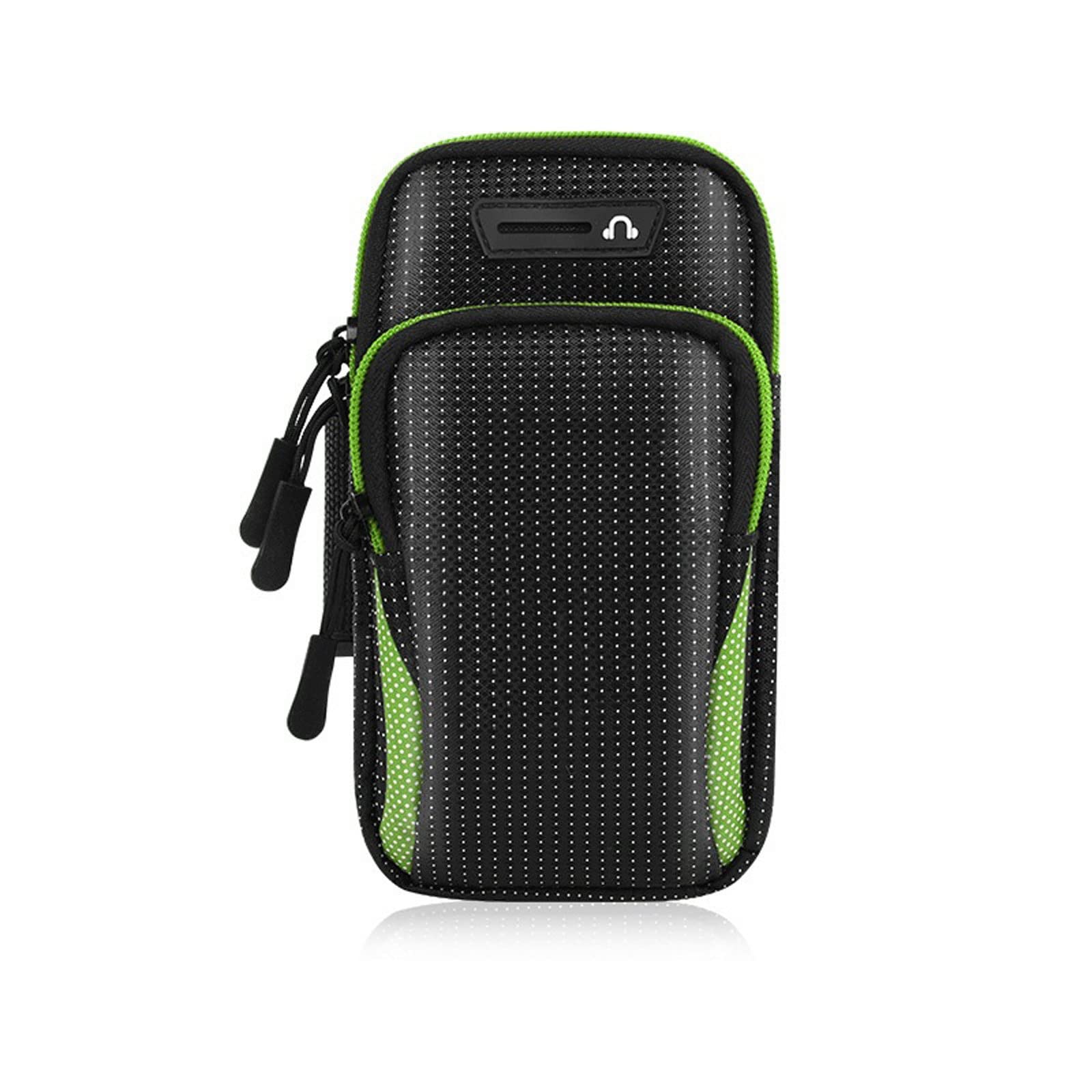 VIZCO Mens Cross Body Bag Universal Waterproof Sport Armband Bag for Outdoor Gym Running Arm Band Mobile Bag Case Coverage Holder (Color : Dark blue)-image-31