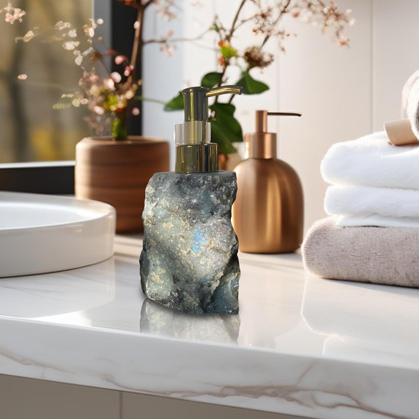 Bottiglie di gel doccia | Bottiglia a pompa in ceramica da viaggio in