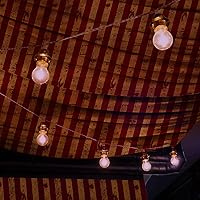 Vista 6 de Remerry 6 piezas de telón de fondo de circo de Halloween espeluznante decoraciones de carnaval espeluznante de plástico, decoraciones de carnaval