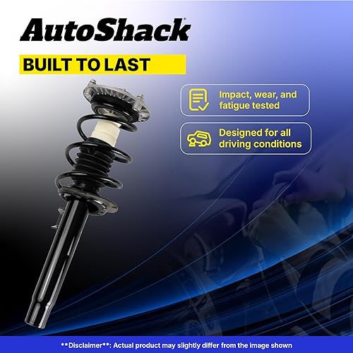 Miniatura 5 de AutoShack - Juego completo de montaje de amortiguador delantero y muelles helicoidales para Toyota Camry 2.5L 3.5L V6 AWD FWD 2018-2022 | Kit de