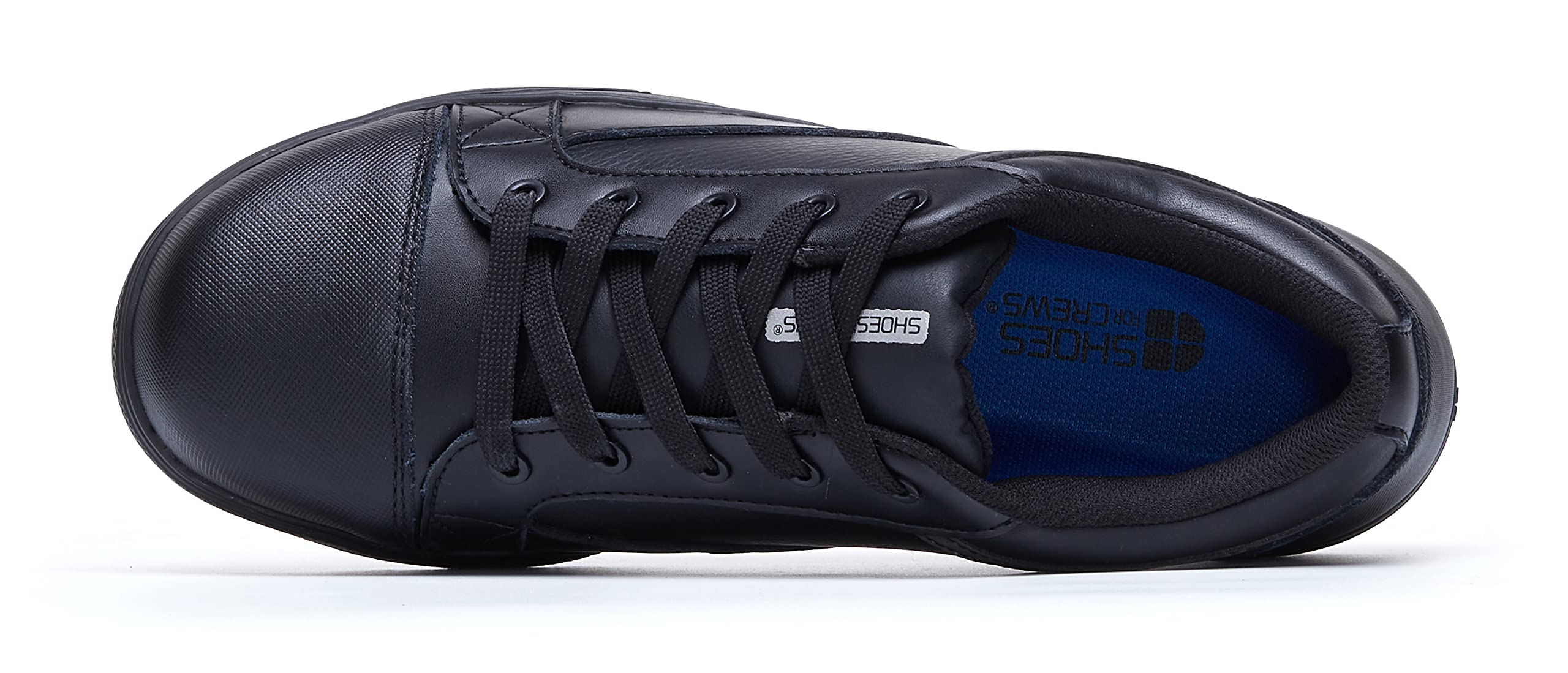 Shoes for Crews Scarpe antinfortunistiche Fergus Composite Toe - Scarpe da lavoro antiscivolo con protezione antiinciampo e cappuccio per scarpe, denim impermeabile, S3L FO SR - per uomo e donna