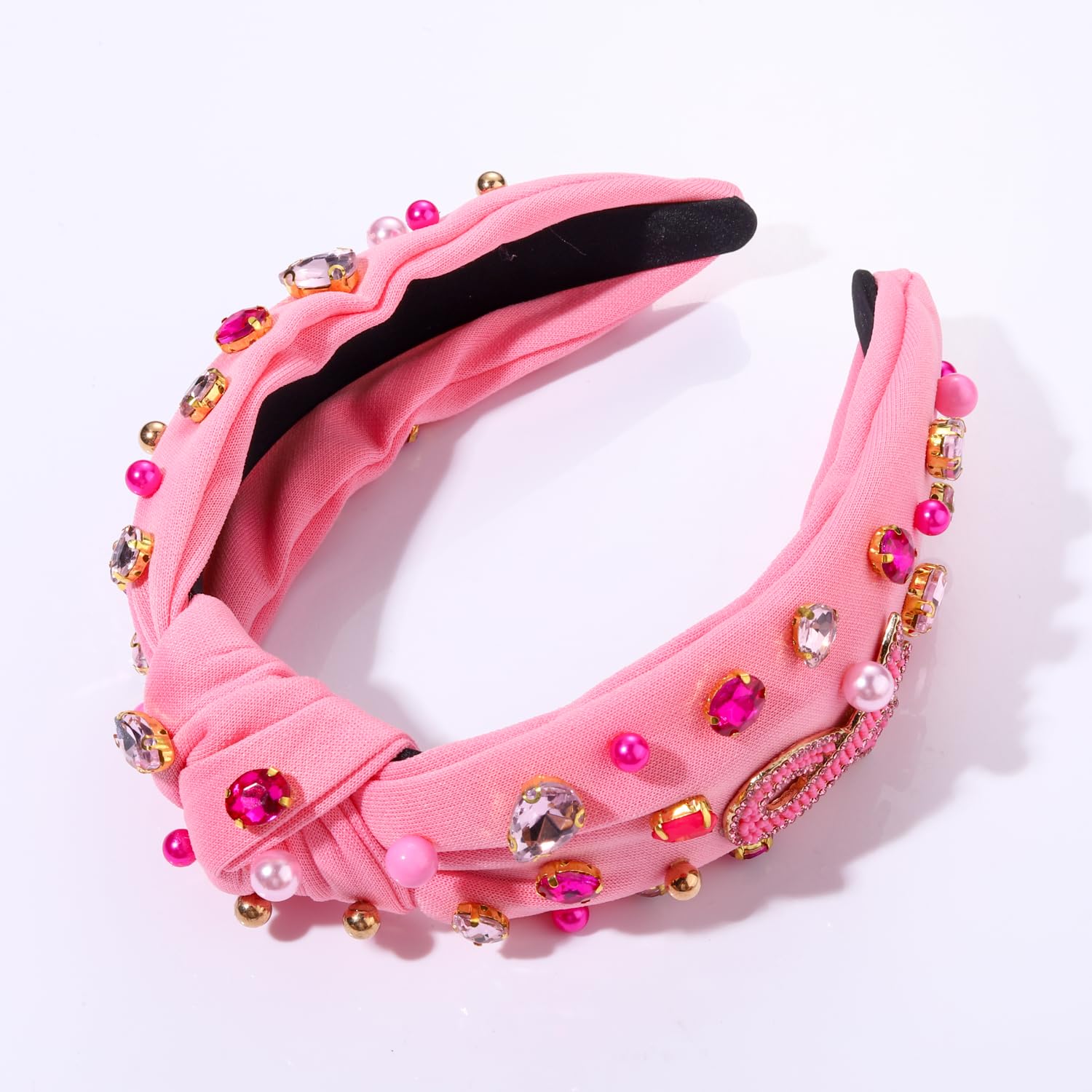 Amazon.com : HSWE Pink Ribbon Knotted Headband for Women 