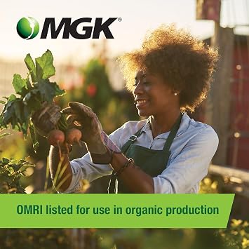 MGK Evergreen Pyrethrum Concentrate | OMRI Listed for Organic Production | Pyrethrin Insecticide Spray | for Indoor or Outdoor Applications | 16 Ounces