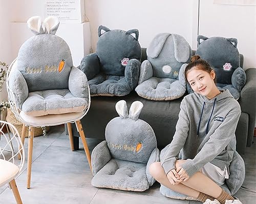 Miniatura 4 de Almohada de asiento de gato, almohadas cuadradas, cojín para silla de huevo, cojín de silla de escritorio, cojín de silla mecedora para interiores,