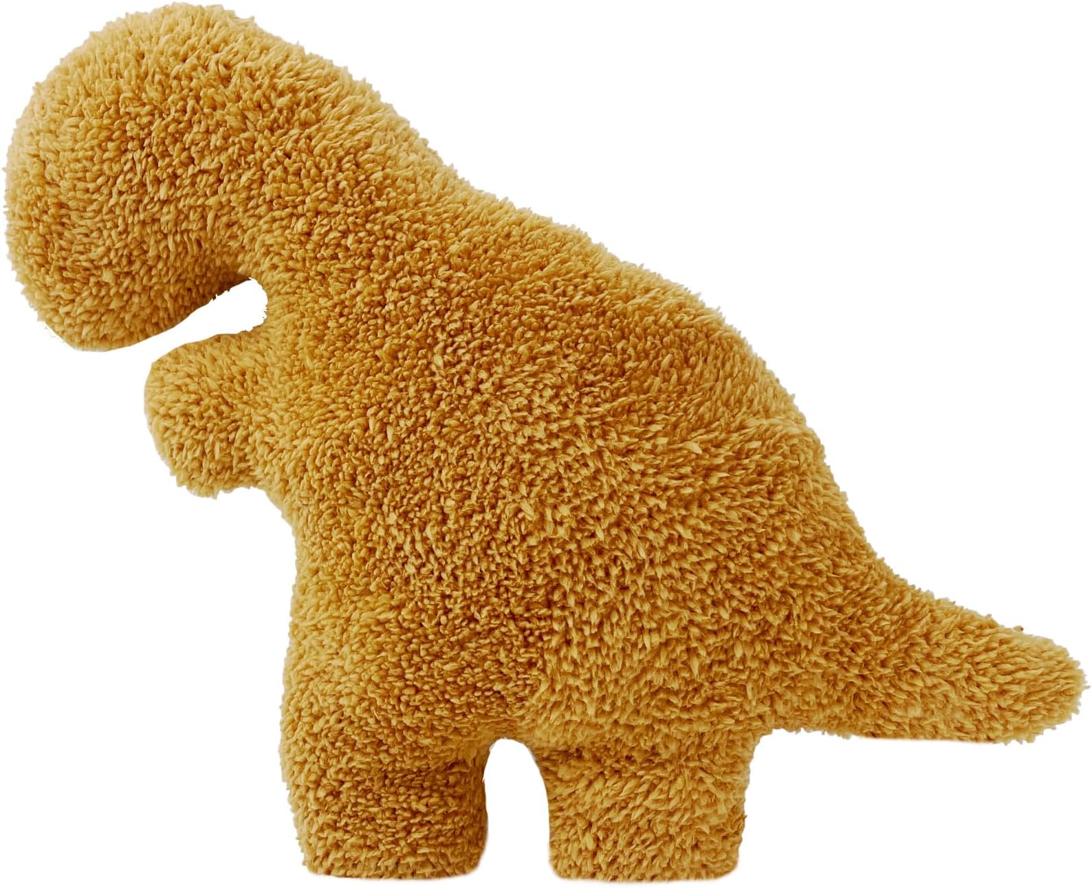 Tyran rex-14 inch Dino Chicken Nugget Plush, Soft Dinosaur Chicken Nuggets Pillow for Birthday Gifts, Dinosaur Theme Party Decorations (Dino-C)