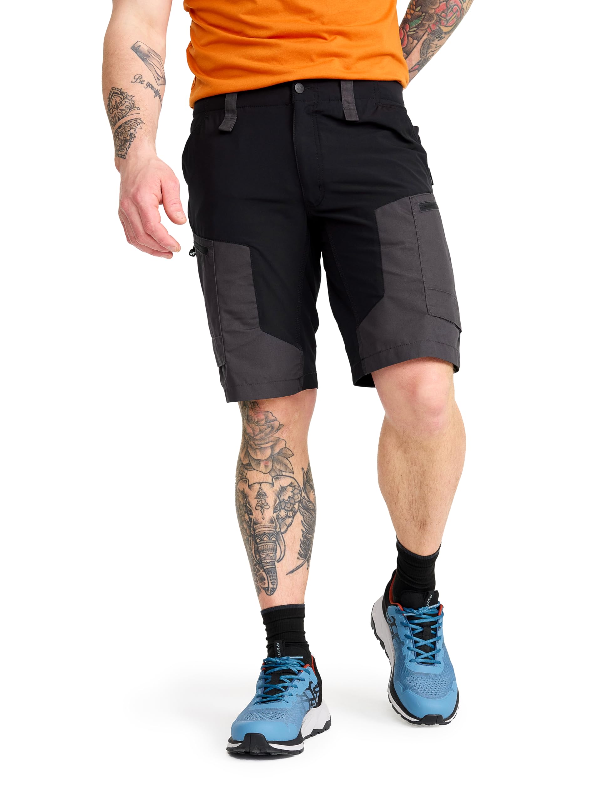 RevolutionRace RVRC GP Shorts für Herren, strapazierfähige und belüftete Wandershorts für alle Outdoor-Aktivitäten