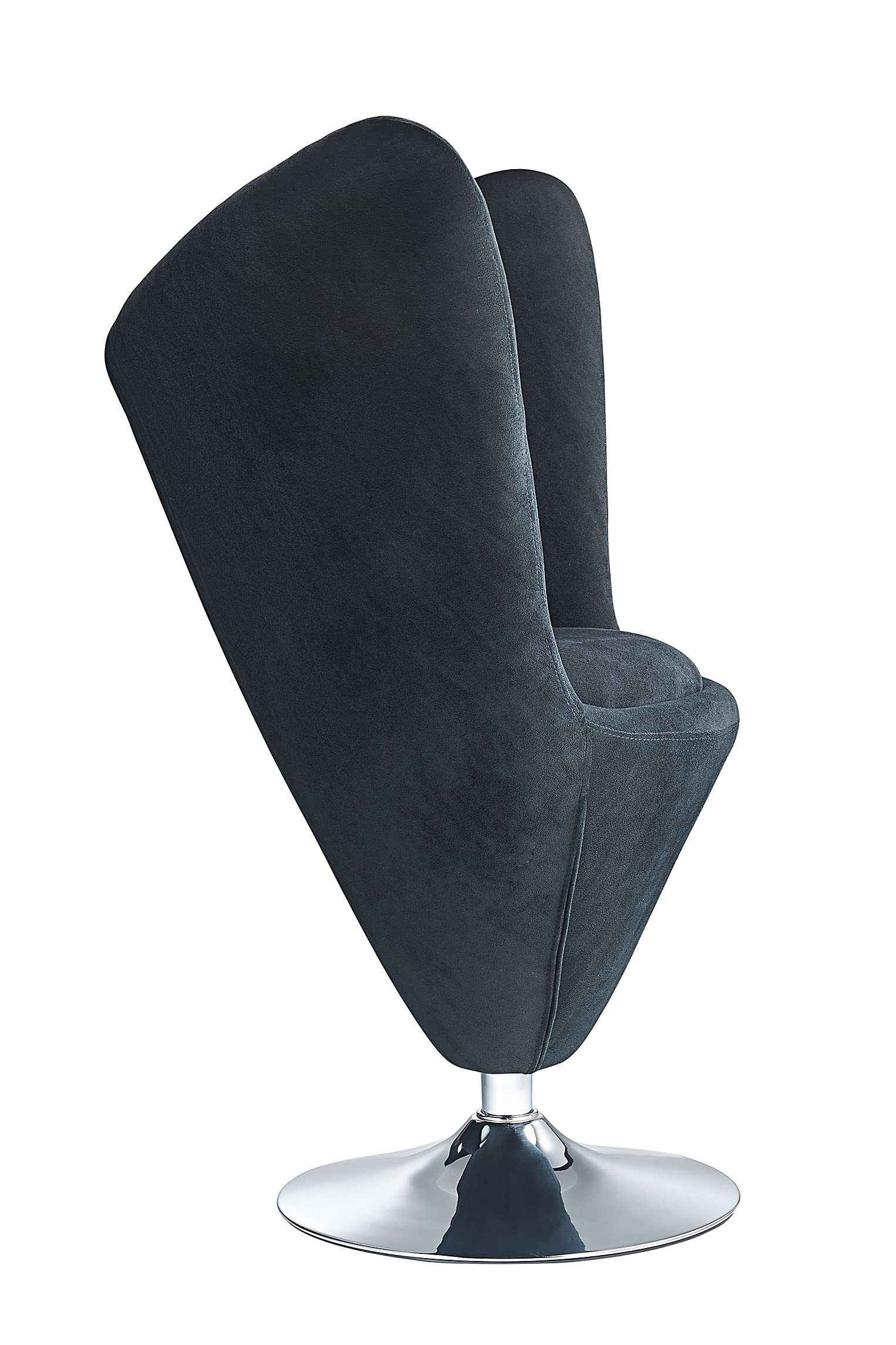 Bar Stools UK Lexus Funky krzesło obrotowe, czarne