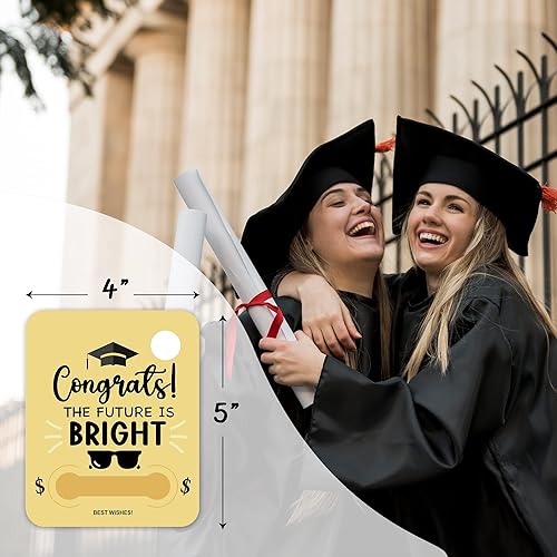 Miniatura 2 de LWBEO Soporte para dinero de graduación  Regalos de graduación, juego de tarjetero de dinero, billetera para tarjetas de regalo, regalo de