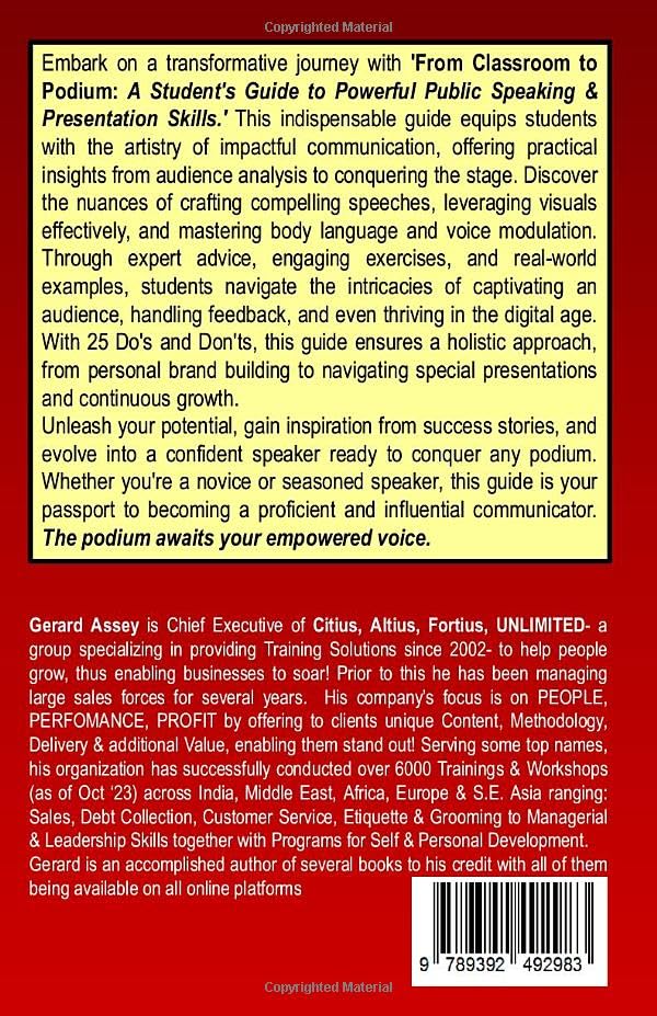 From Classroom to Podium: A Student's Guide to Powerful Public Speaking & Presentation Skills: Speak, Influence, Succeed! #Public Speaking for Students #Presentation Skills for students - Image 2